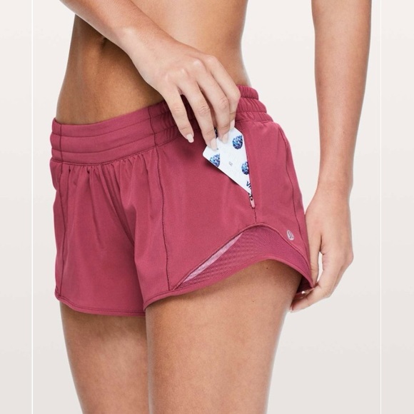 lululemon athletica Pants - Lululemon Hotty Hot Shorts 2.5” Violet Red, 6.